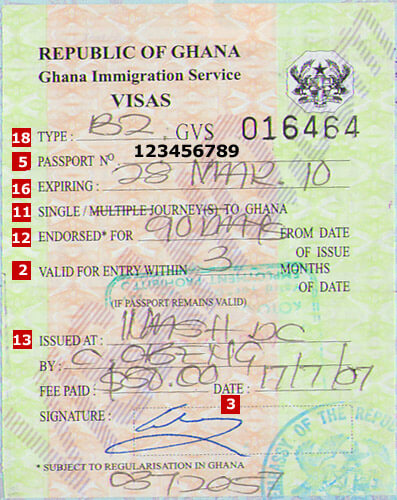 Visa Ghana Visa Ghana