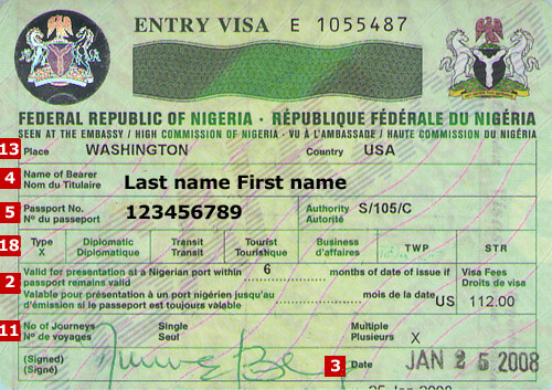 Visa Nigeria Visa Nigeria